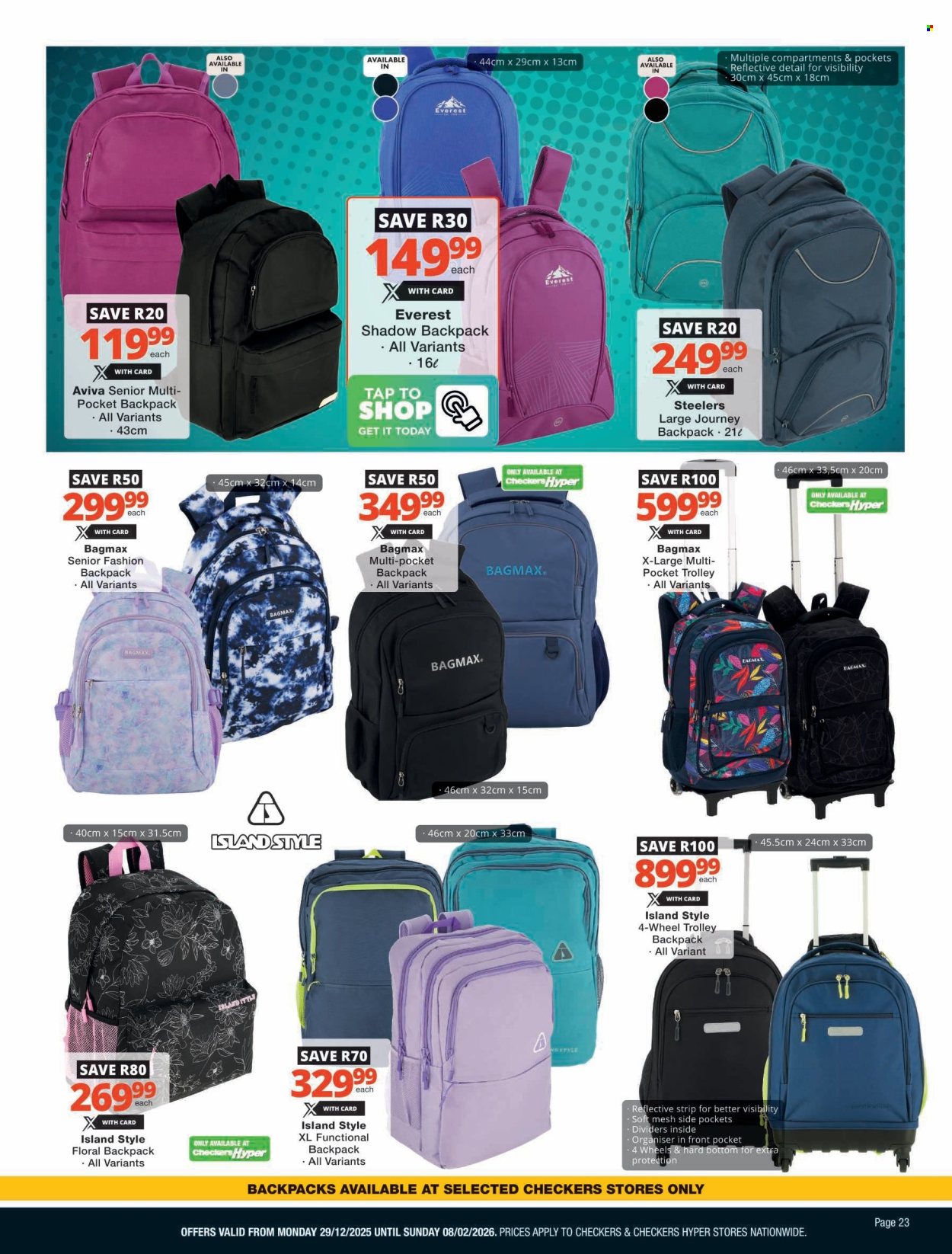 Checkers specials - 29/12/2025 - 08/02/2026. Page 23