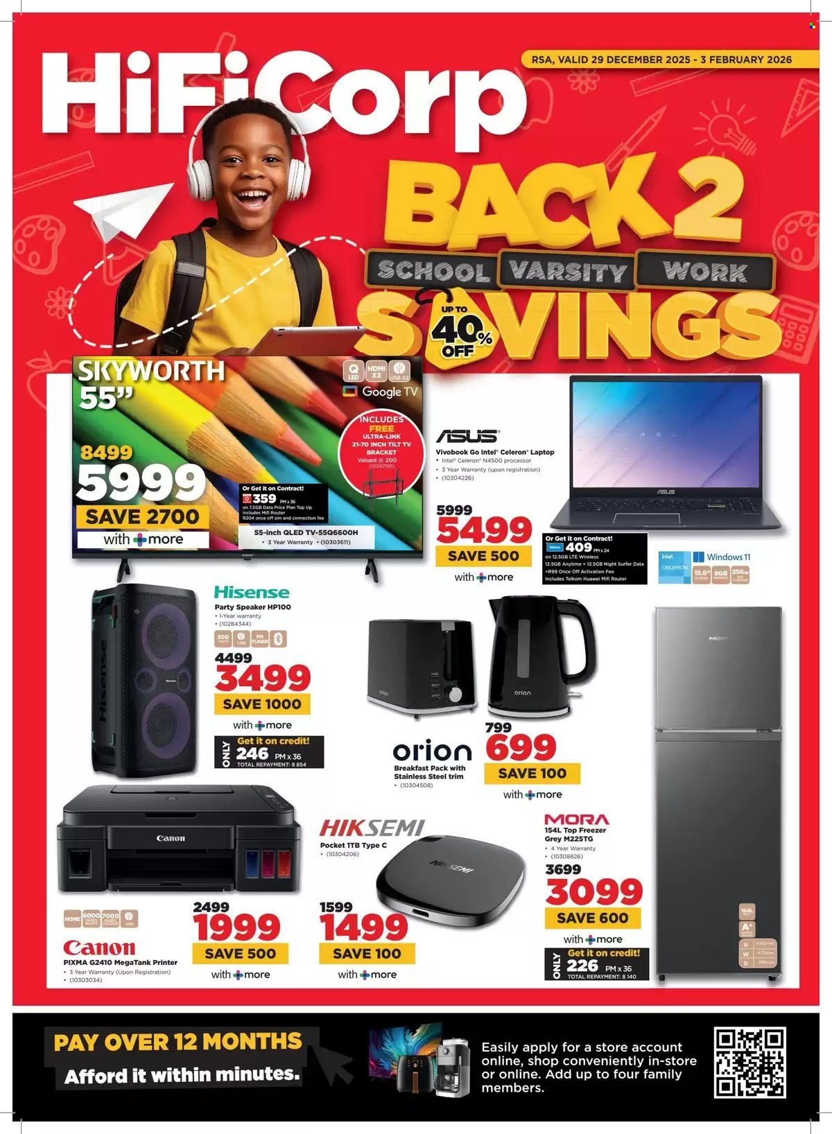 HiFi Corp specials - 29/12/2025 - 03/02/2026. Page 1