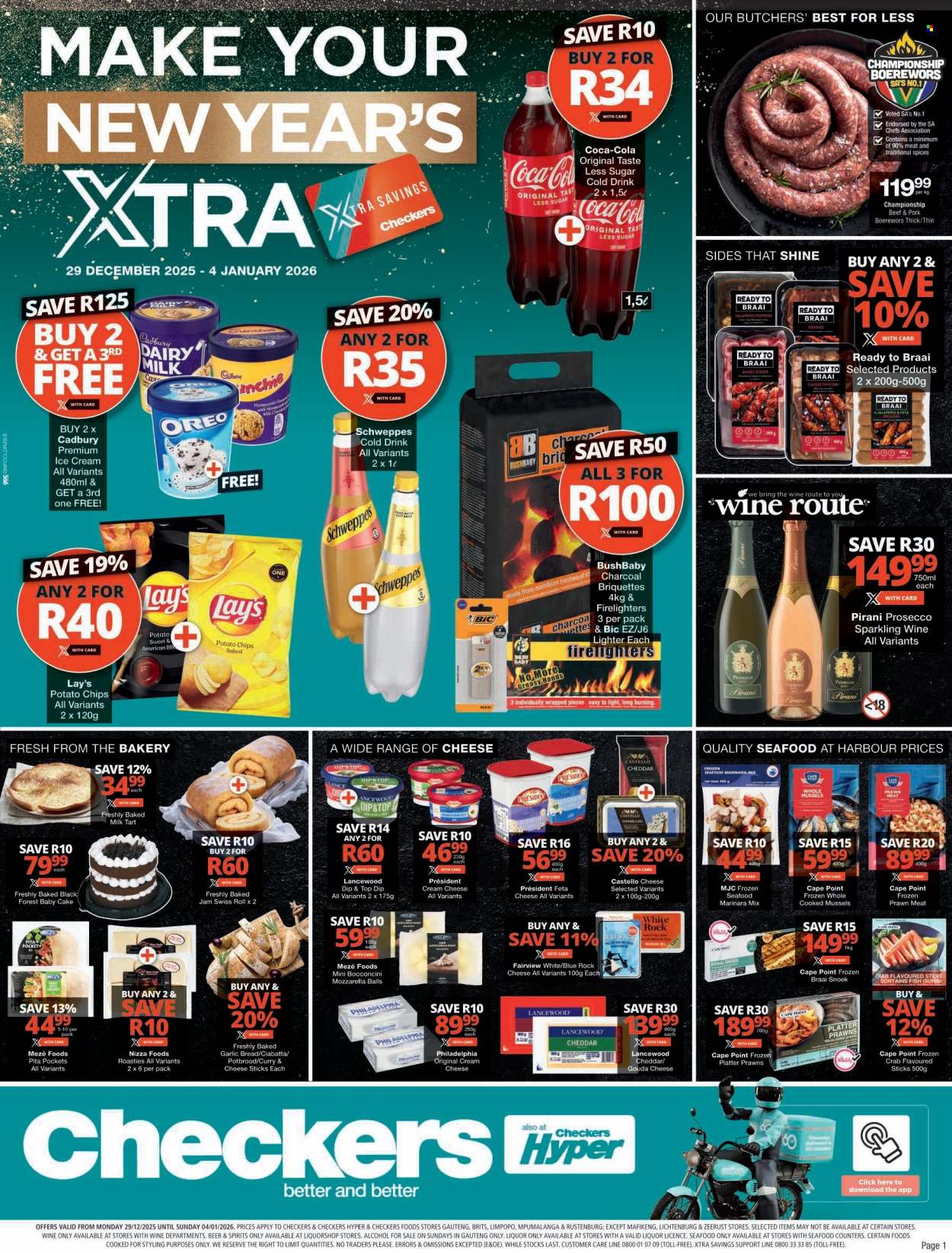 Checkers specials - 29/12/2025 - 04/01/2026. Page 1