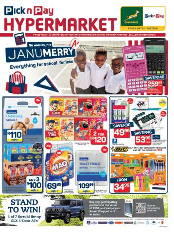 Pick n Pay Hypermarket catalogue  - 02/01/2026 - 22/01/2026.