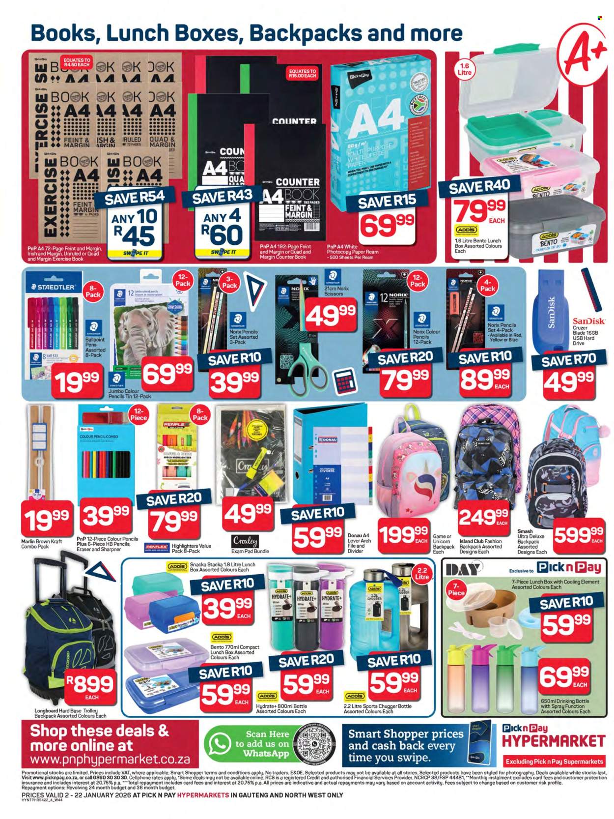 Pick n Pay Hypermarket specials - 02/01/2026 - 22/01/2026. Page 4
