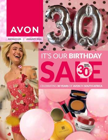 Avon catalogue  - 01/01/2026 - 31/01/2026.