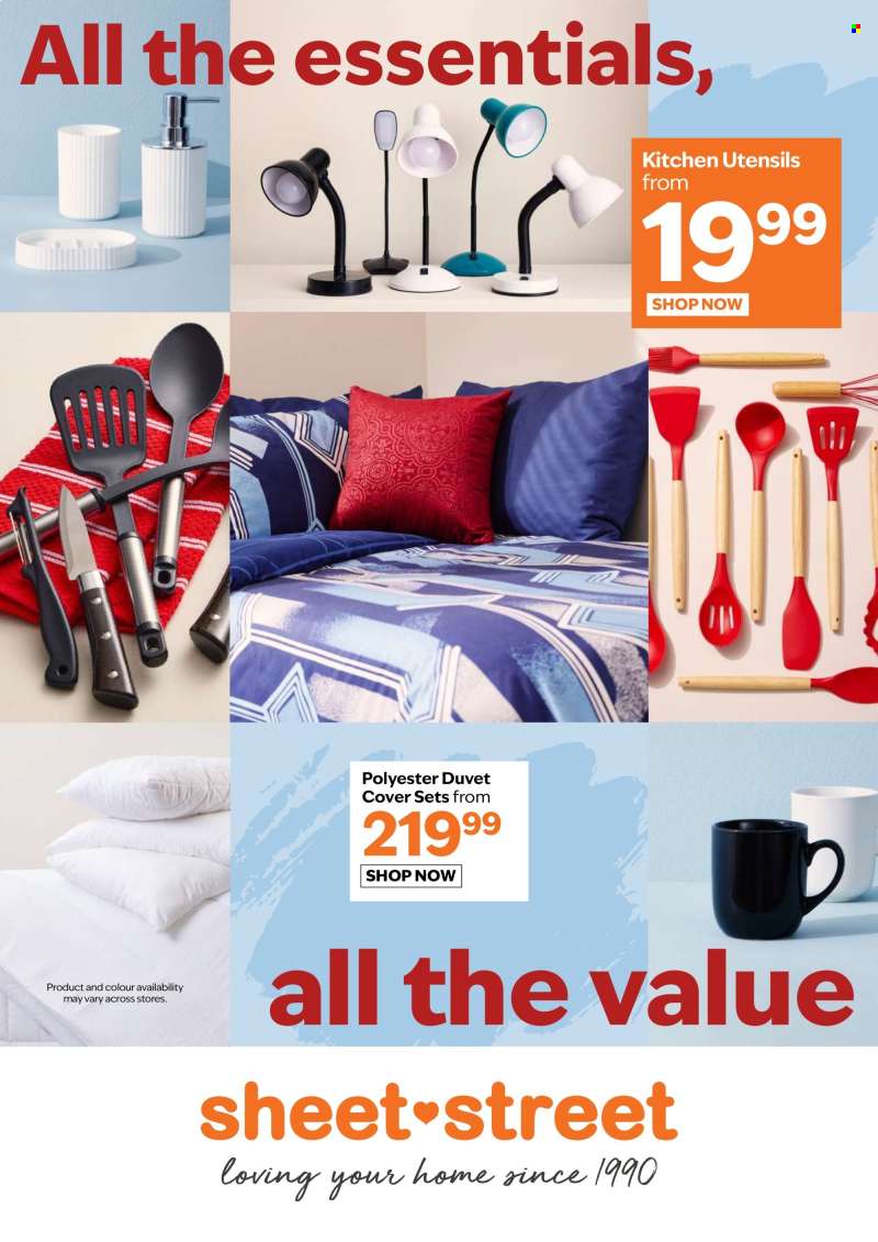 Sheet Street catalogue  - 01/01/2026 - 31/01/2026.