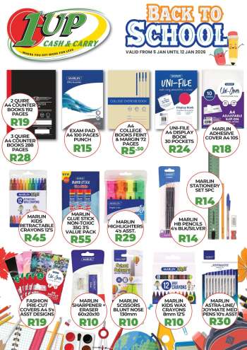 1UP Cash & Carry catalogue  - 05/01/2026 - 12/01/2026.