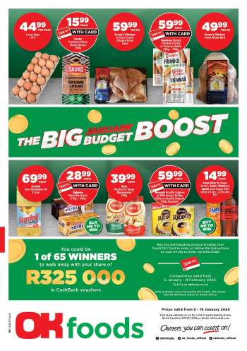 OK Foods catalogue  - 05/01/2026 - 18/01/2026.