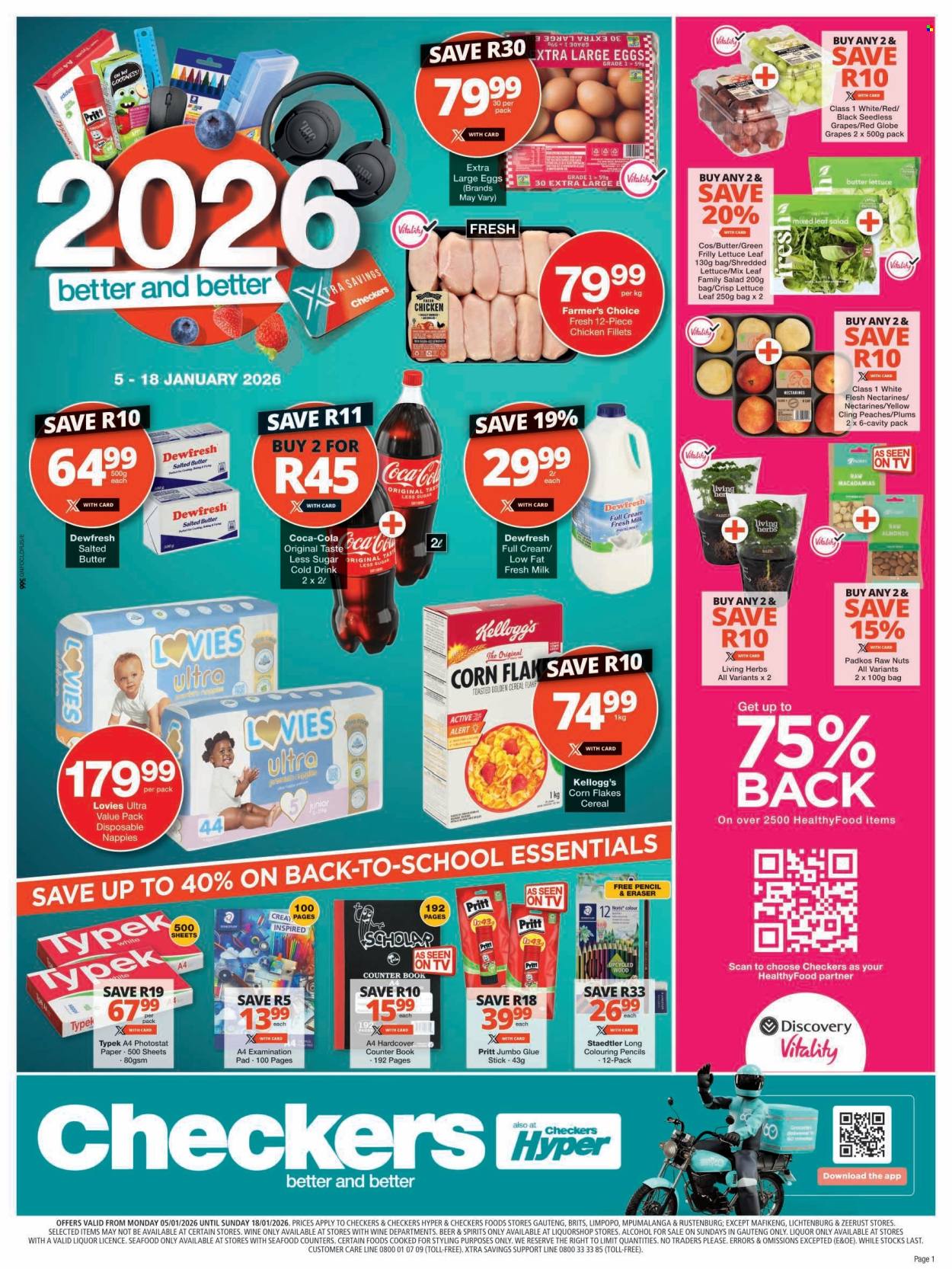 Checkers specials - 05/01/2026 - 18/01/2026. Page 1