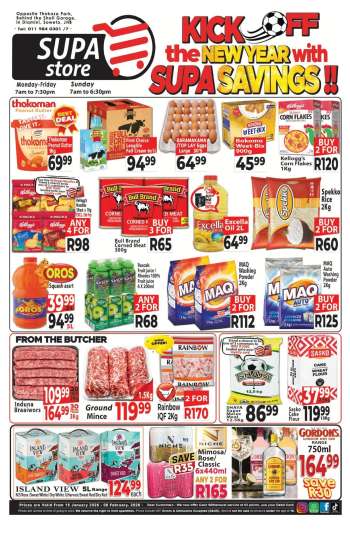 Supa Store catalogue  - 15/01/2026 - 08/02/2026.