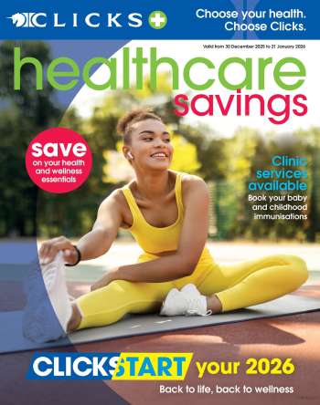 Clicks catalogue  - 30/12/2025 - 21/01/2026.