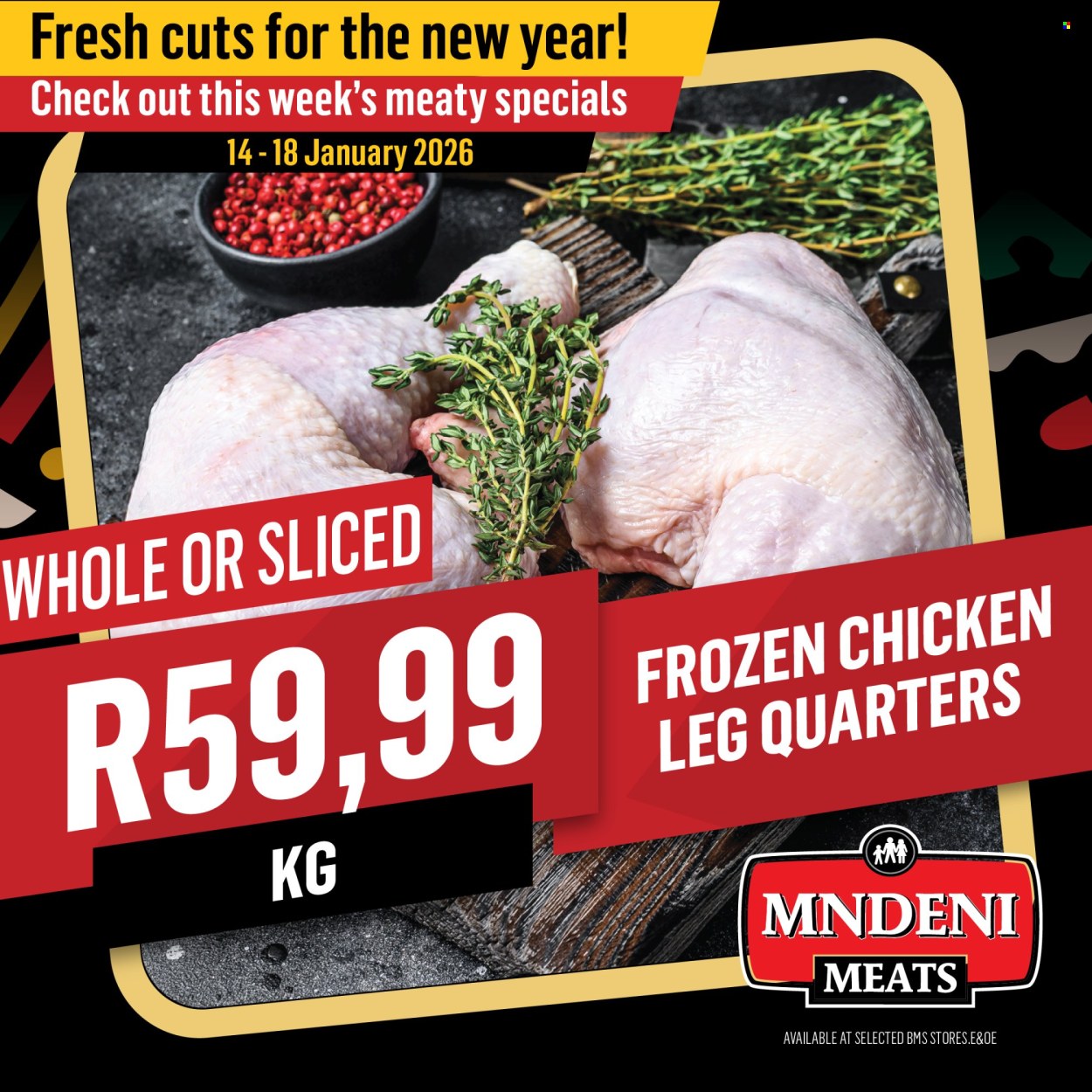Mndeni Meats specials - 14/01/2026 - 18/01/2026. Page 2