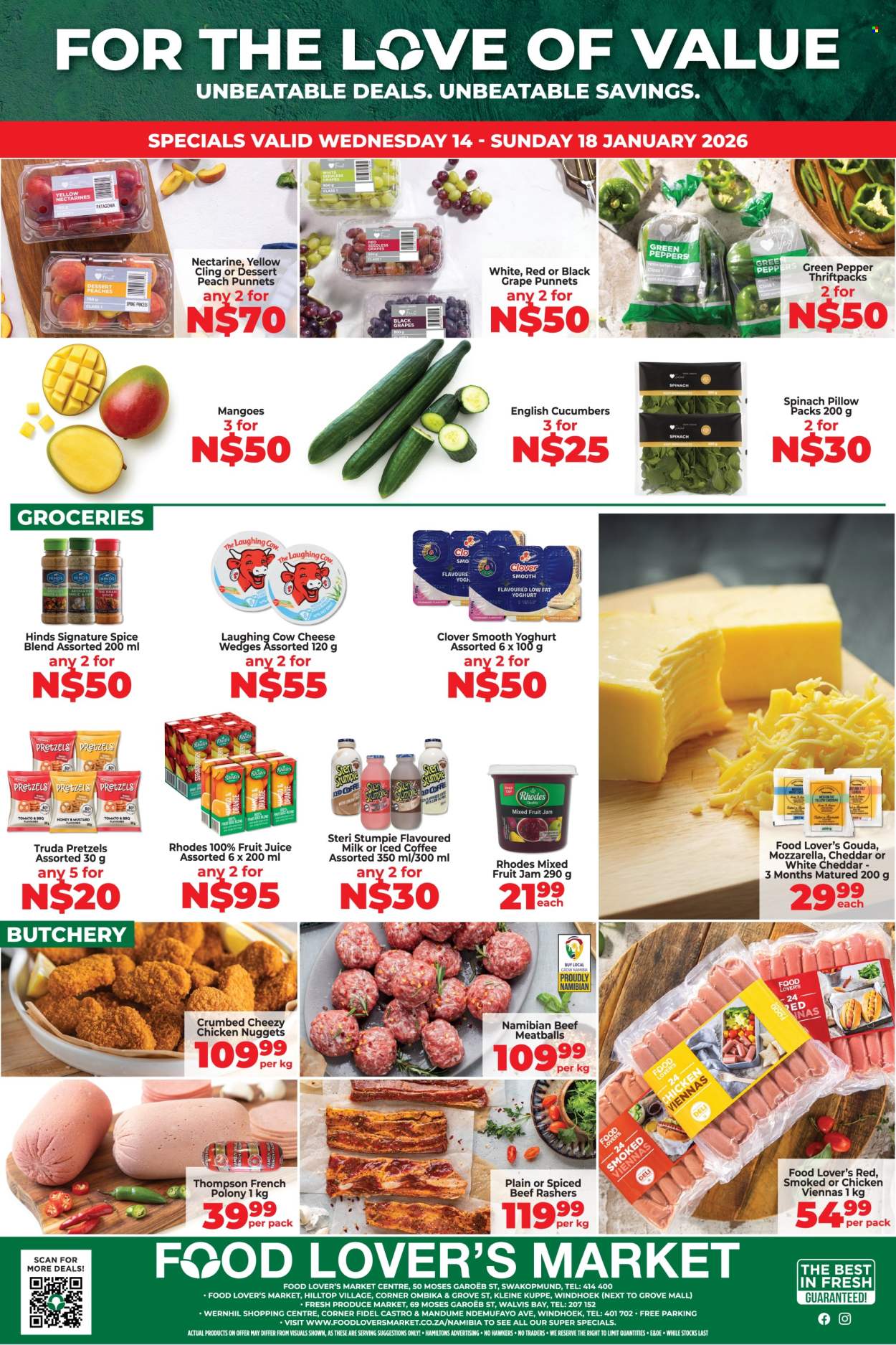 Food Lover's Market specials - 14/01/2026 - 18/01/2026. Page 1