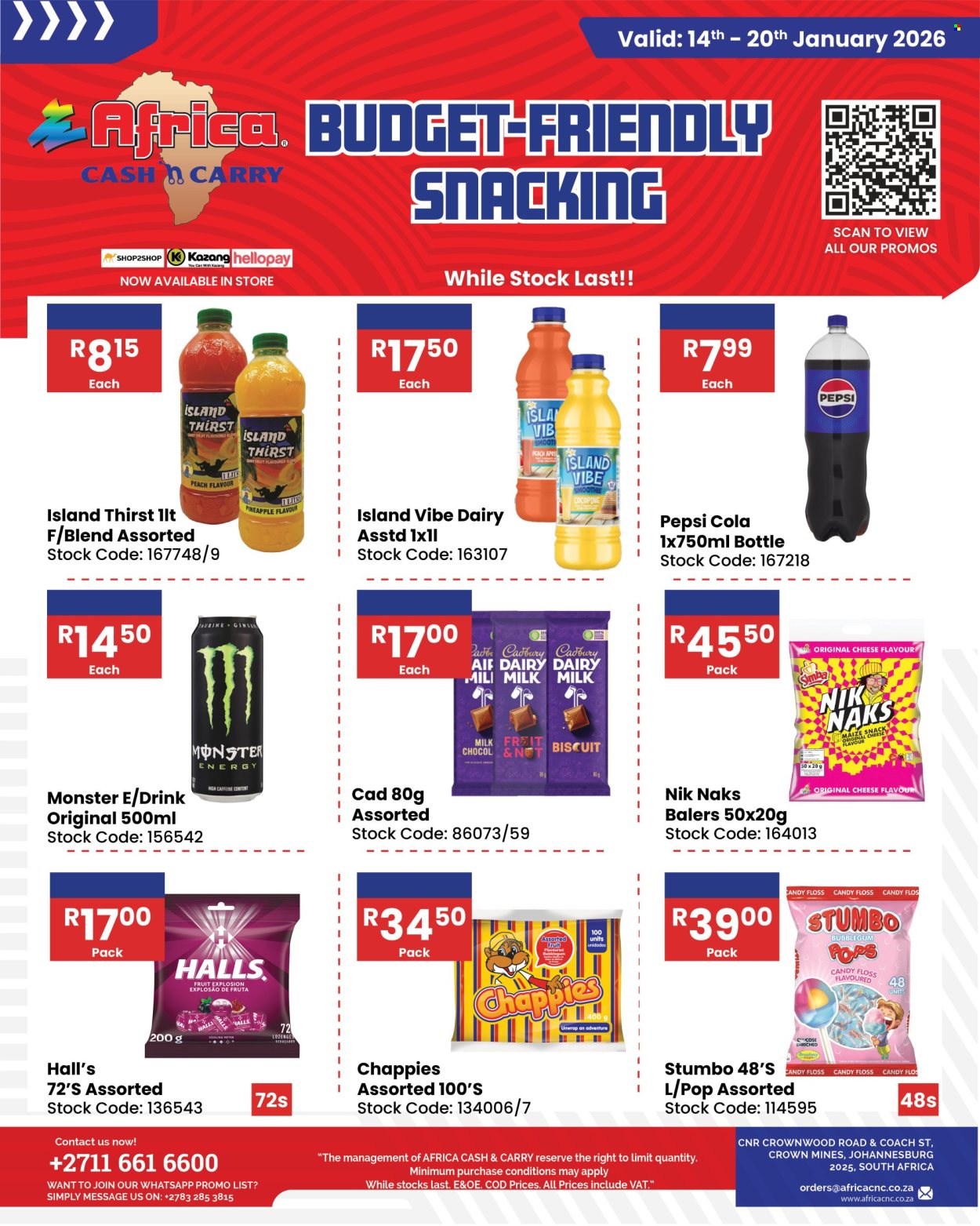 Africa Cash & Carry specials - 14/01/2026 - 20/01/2026. Page 1