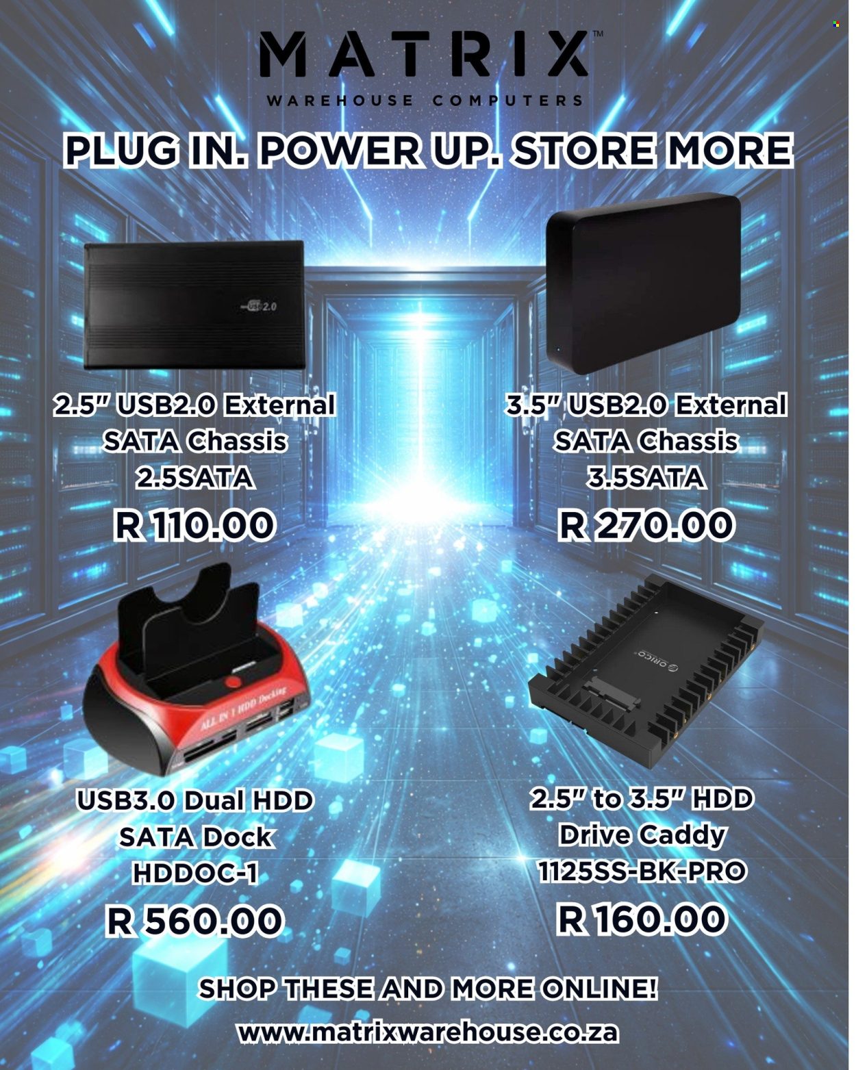 Matrix Warehouse specials. Page 1