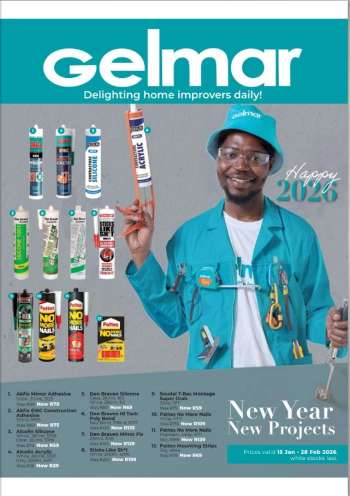 Gelmar catalogue  - 15/01/2026 - 28/02/2026.