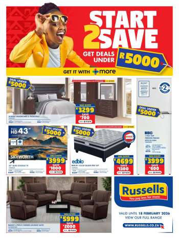 Russells catalogue  - 15/01/2026 - 18/02/2026.