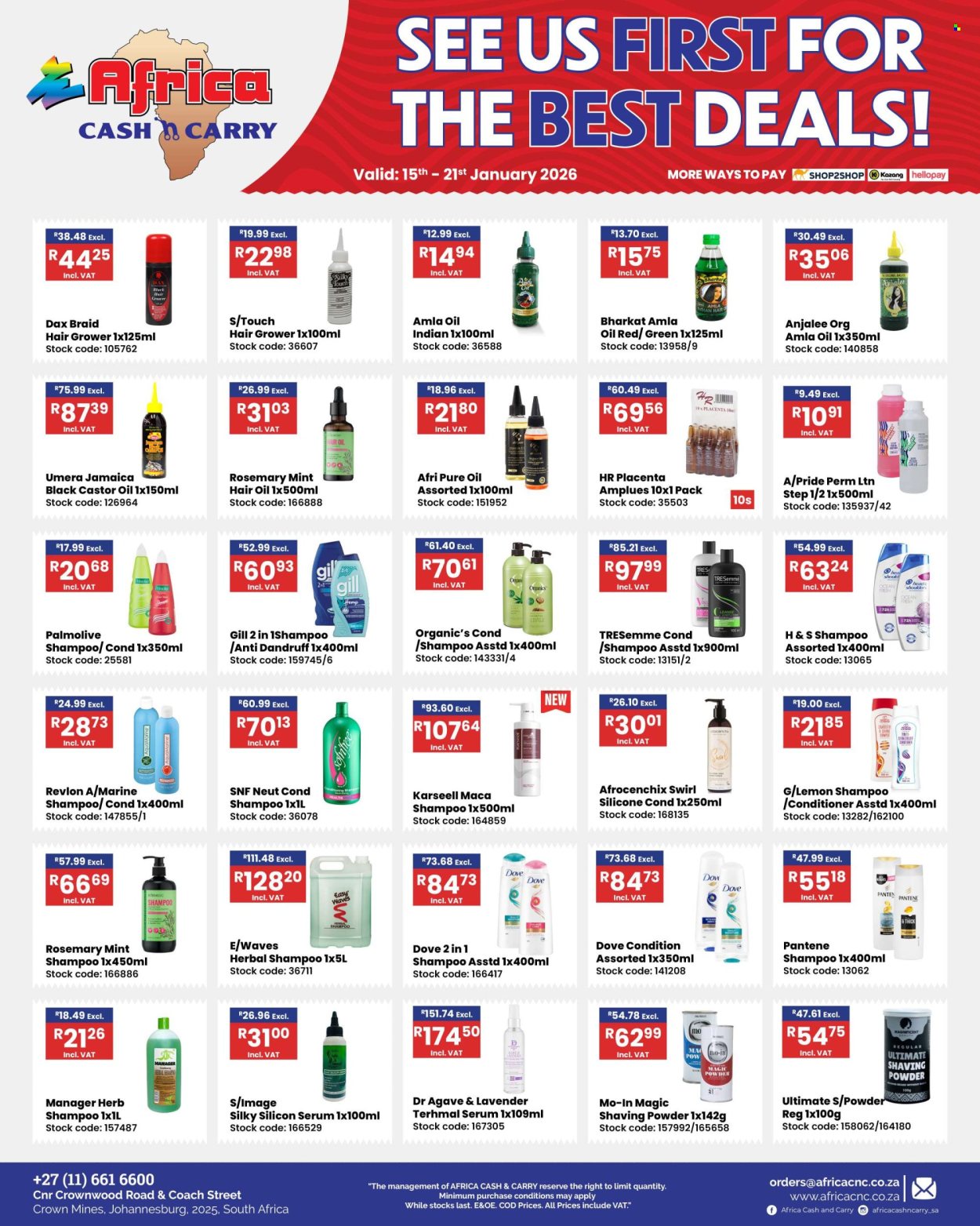 Africa Cash & Carry specials - 15/01/2026 - 21/01/2026. Page 2