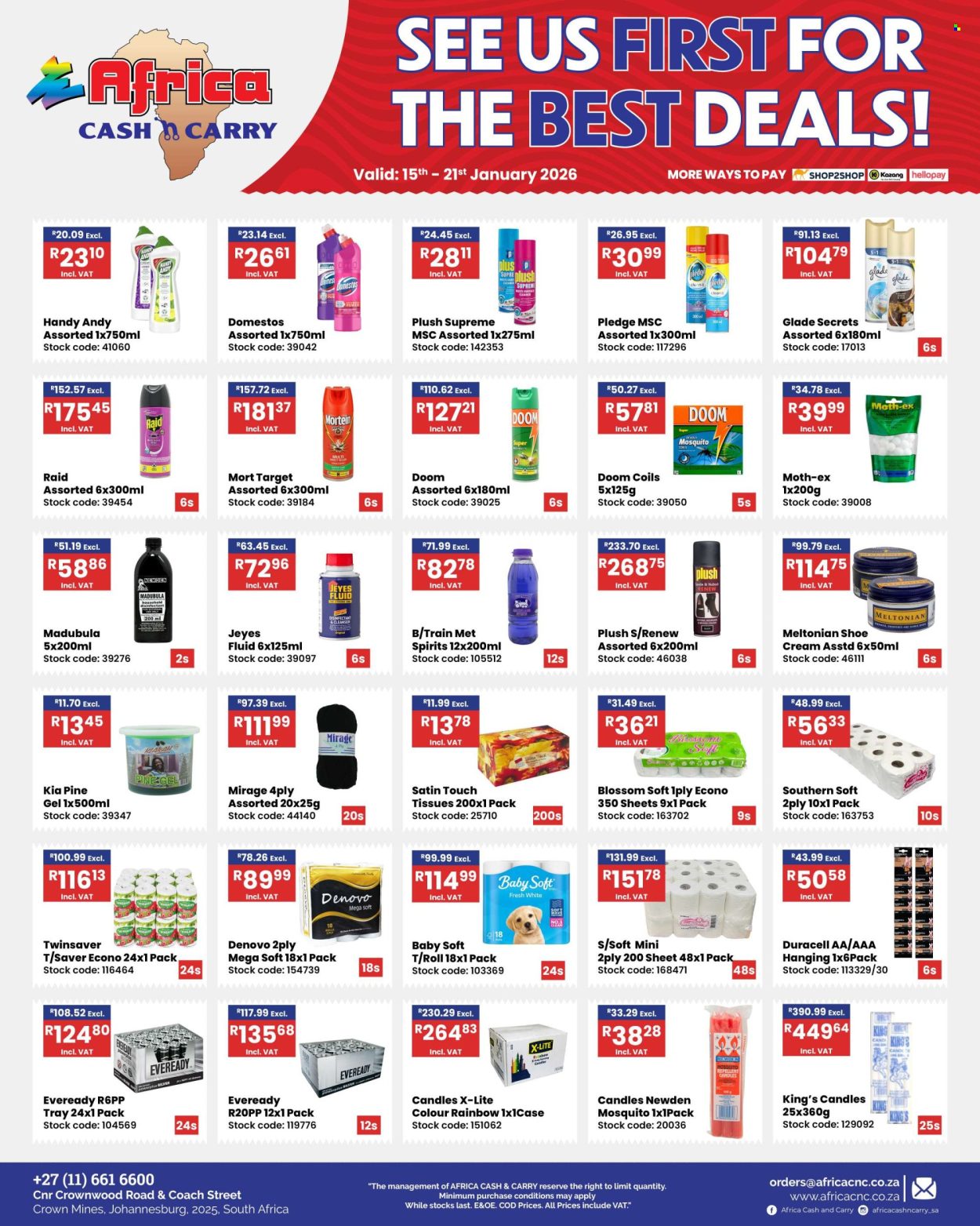 Africa Cash & Carry specials - 15/01/2026 - 21/01/2026. Page 12