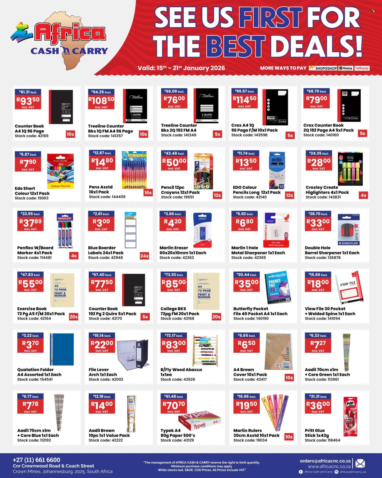 Africa Cash & Carry specials - 15/01/2026 - 21/01/2026. Page 21