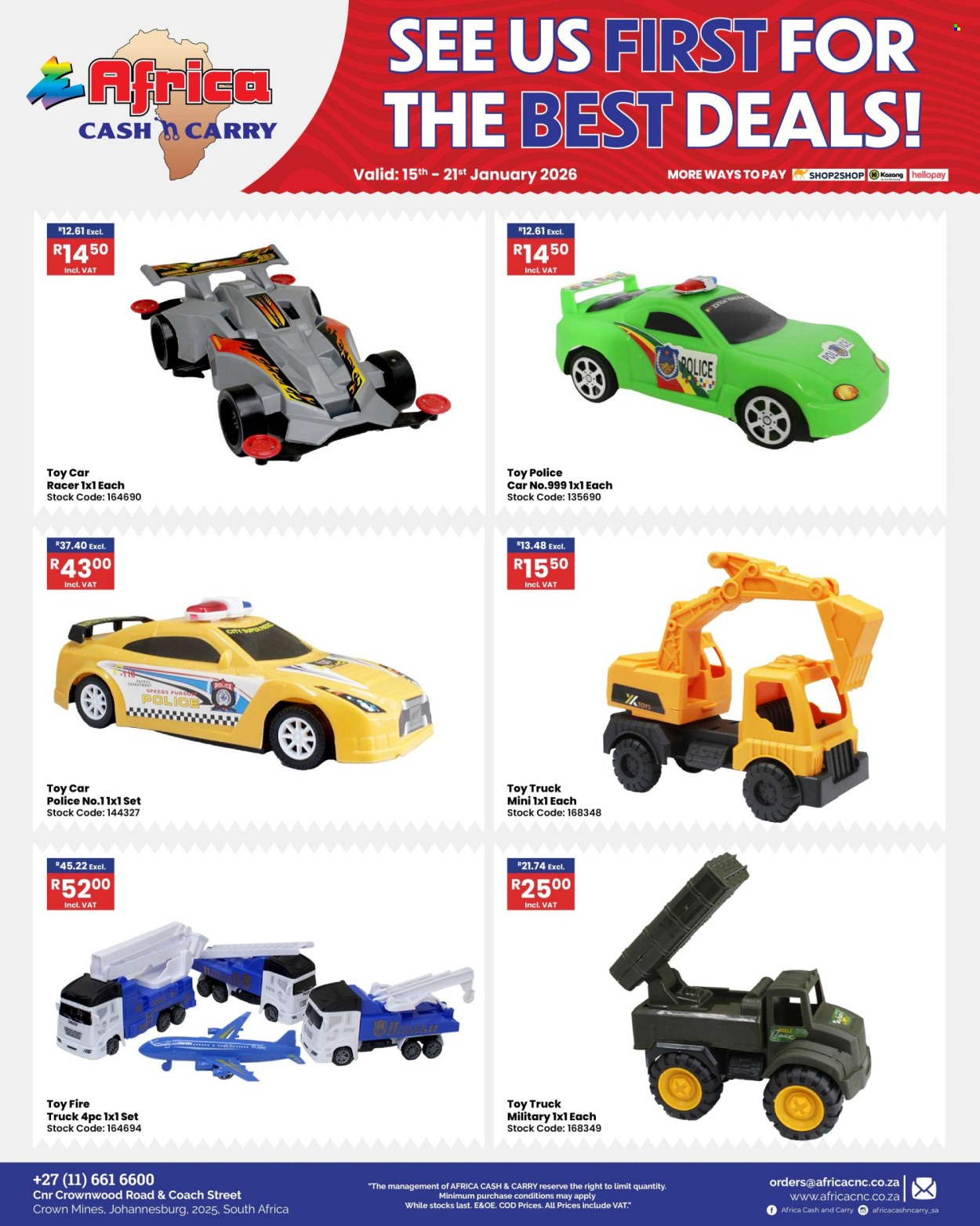 Africa Cash & Carry specials - 15/01/2026 - 21/01/2026. Page 33