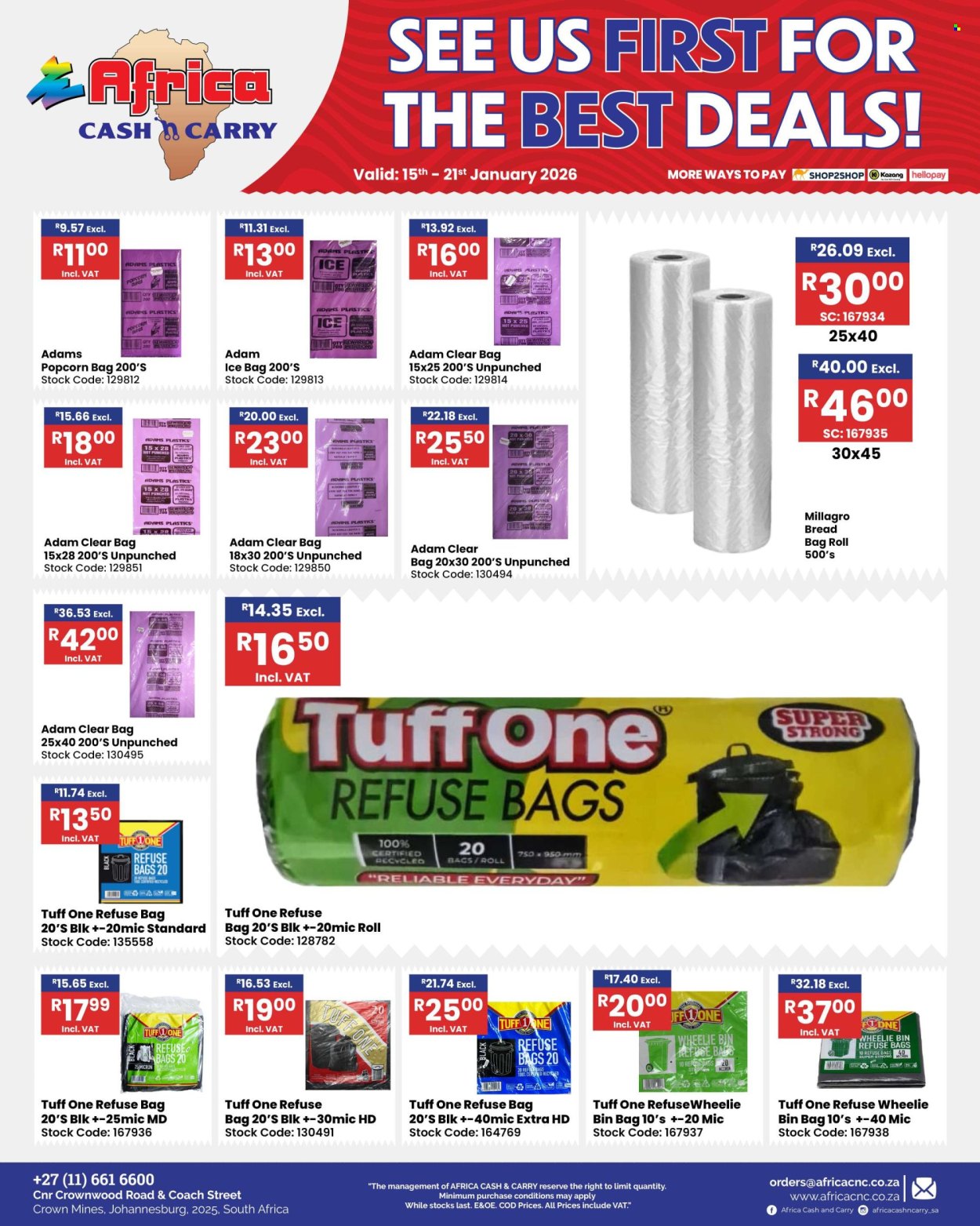 Africa Cash & Carry specials - 15/01/2026 - 21/01/2026. Page 41