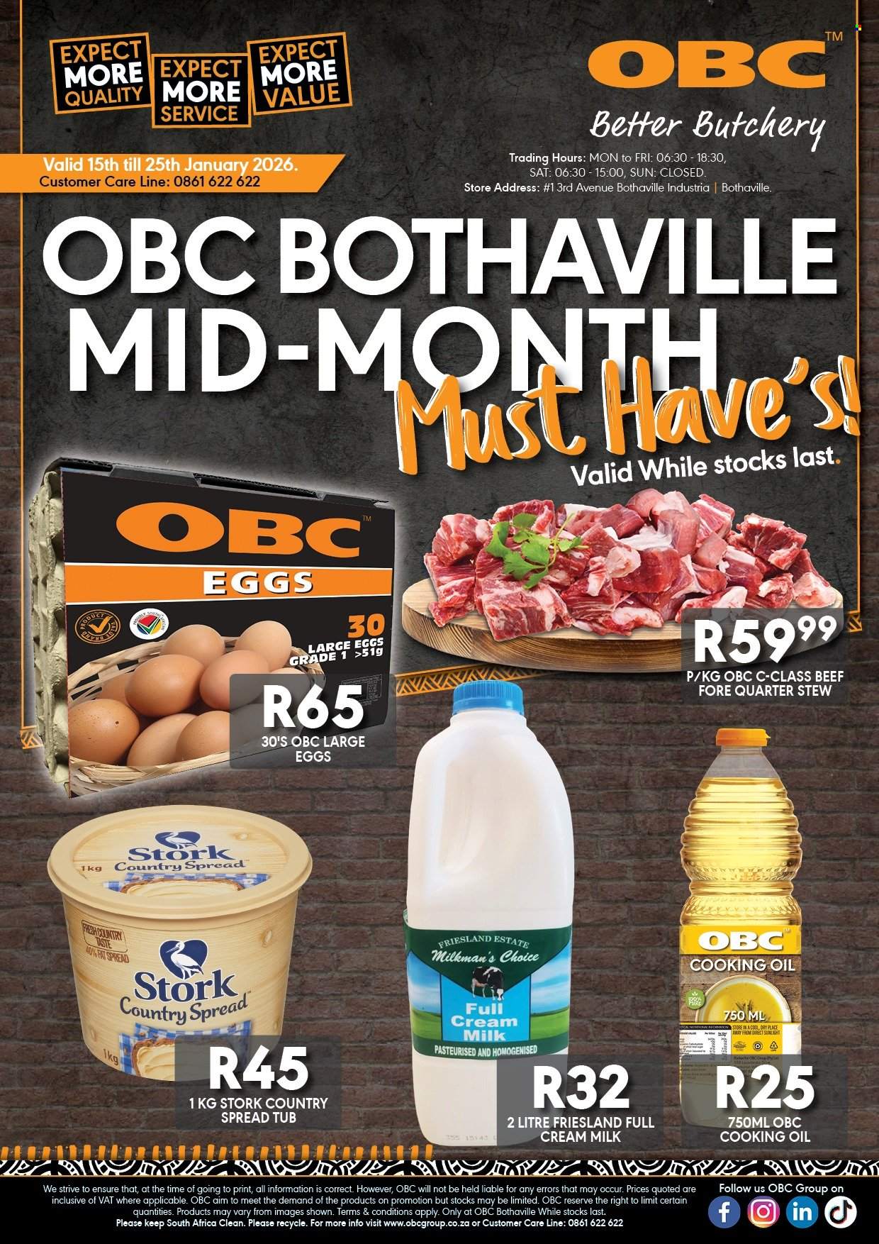 OBC specials - 15/01/2026 - 25/01/2026. Page 1