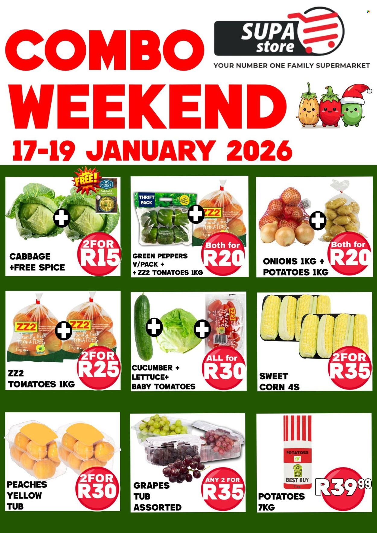 Supa Store specials - 17/01/2026 - 19/01/2026. Page 1