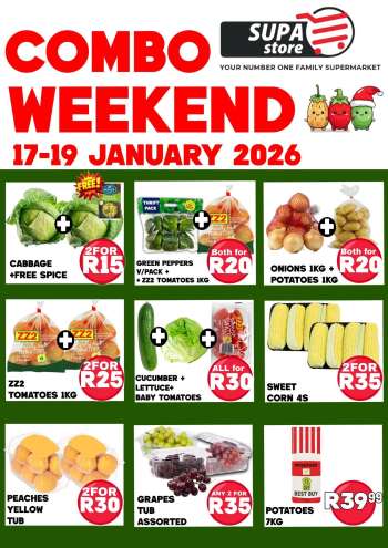 Supa Store catalogue  - 17/01/2026 - 19/01/2026.