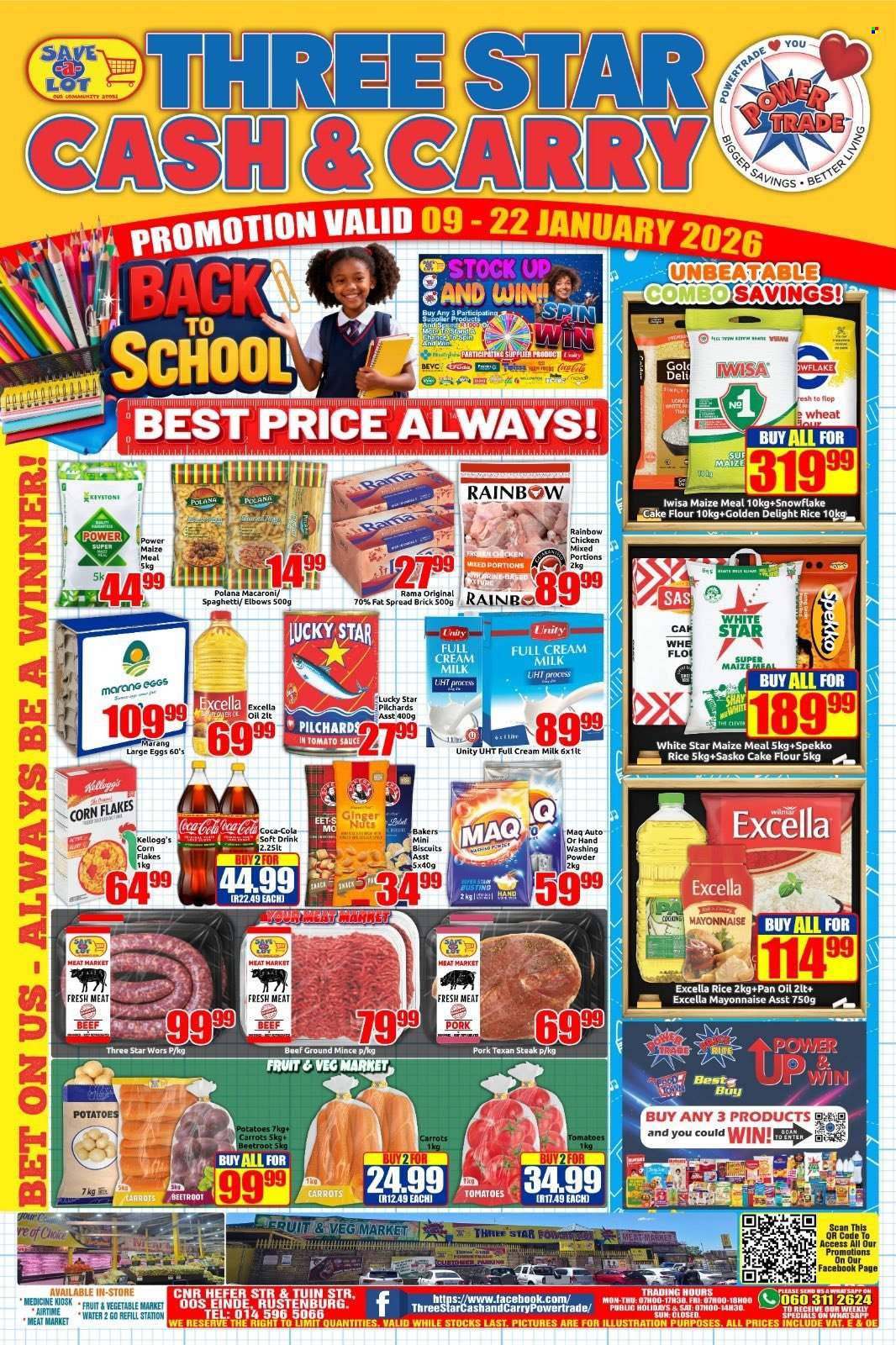Three Star Cash and Carry specials - 09/01/2026 - 22/01/2026. Page 1
