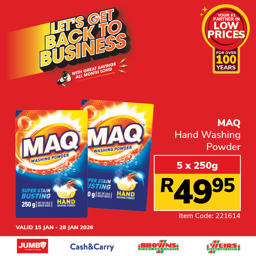 Jumbo Cash & Carry specials - 15/01/2026 - 28/01/2026. Page 16