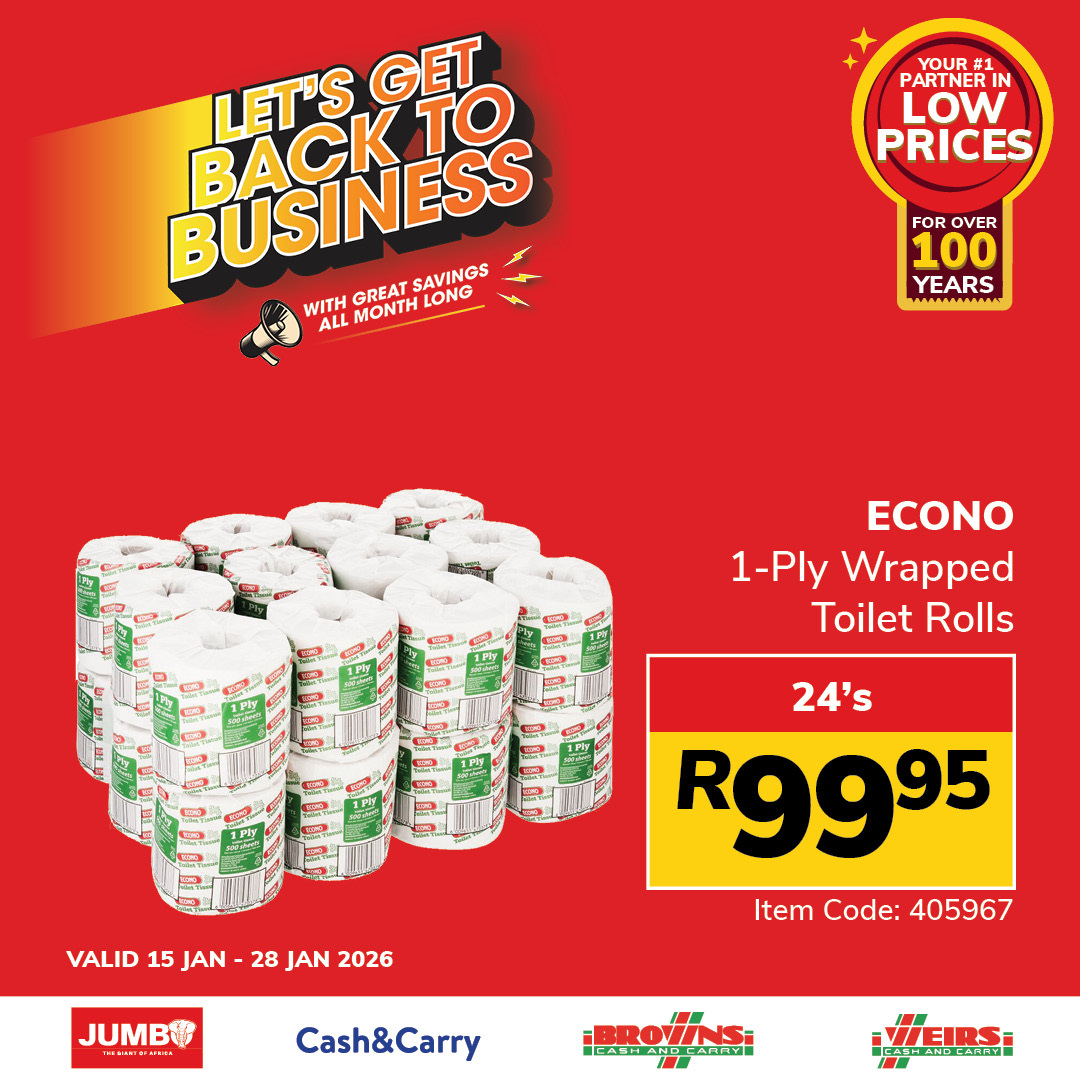 Jumbo Cash & Carry specials - 15/01/2026 - 28/01/2026. Page 18