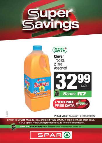 SPAR catalogue  - 20/01/2026 - 08/02/2026.