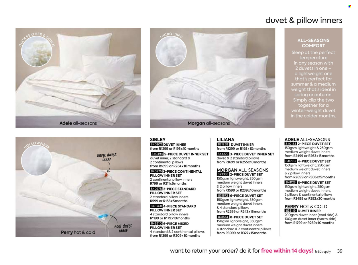 HomeChoice specials. Page 39