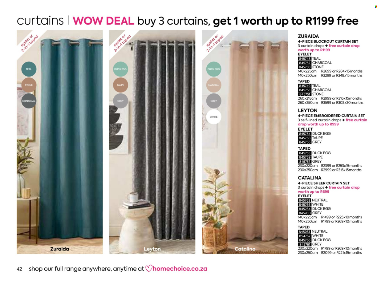 HomeChoice specials. Page 42