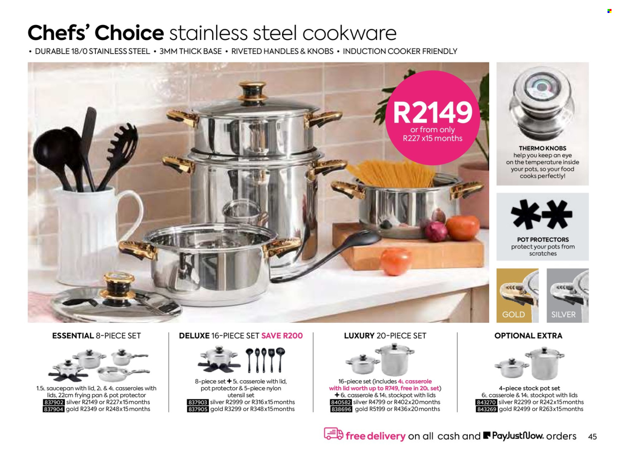 HomeChoice specials. Page 45