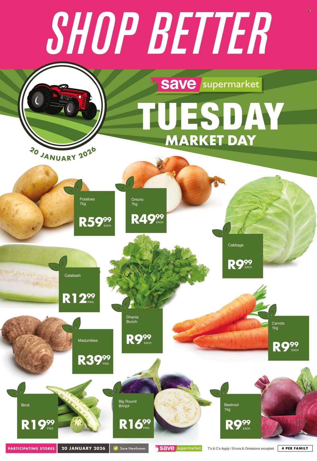 Save supermarket specials - 20/01/2026 - 20/01/2026. Page 1