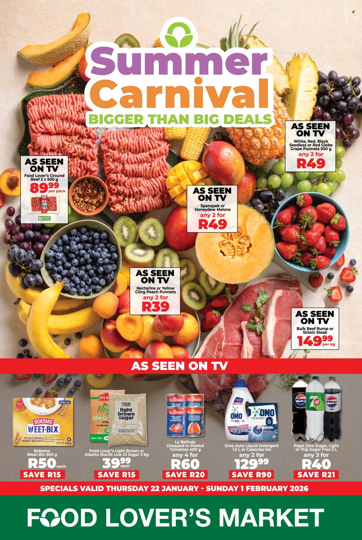 Food Lover's Market specials - 22/01/2026 - 01/02/2026. Page 1