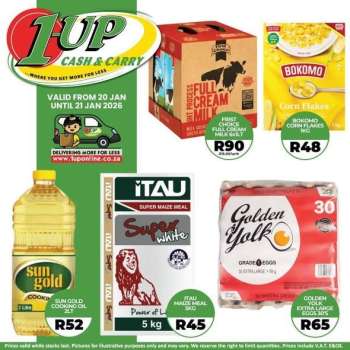 1UP Cash & Carry catalogue  - 20/01/2026 - 21/01/2026.
