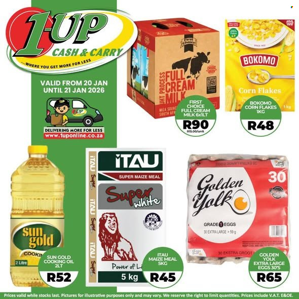 1UP Cash & Carry specials - 20/01/2026 - 21/01/2026. Page 1