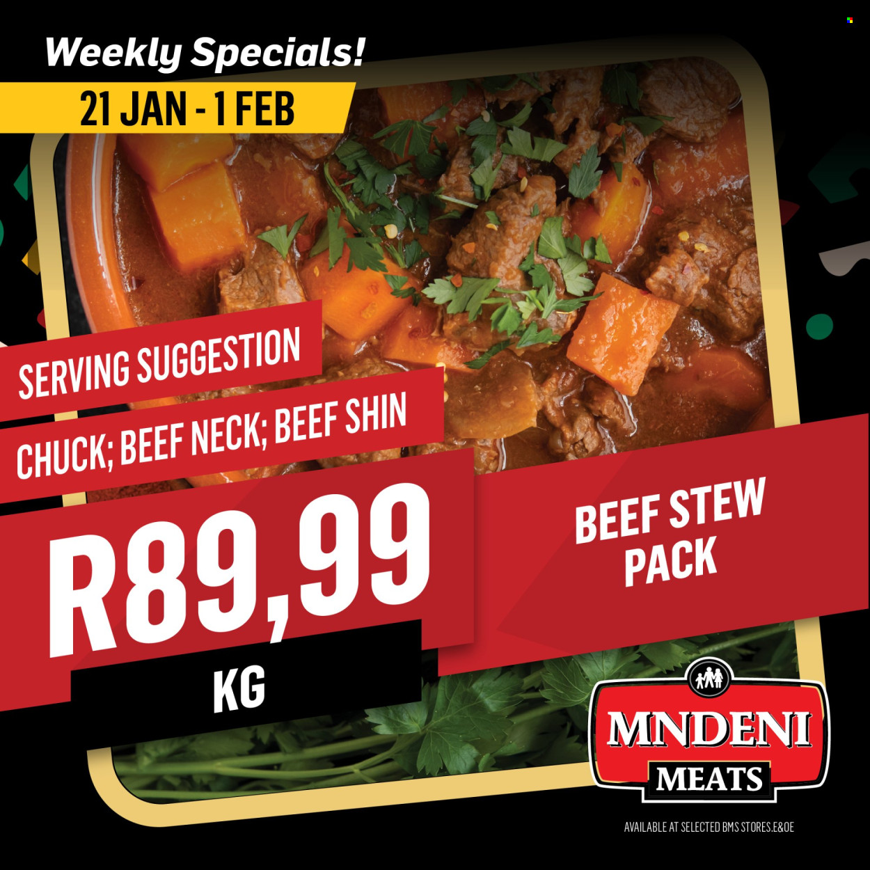 Mndeni Meats specials - 21/01/2026 - 01/02/2026. Page 2