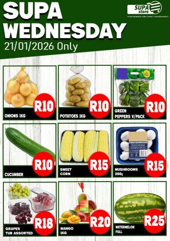 Supa Store catalogue  - 21/01/2026 - 21/01/2026.