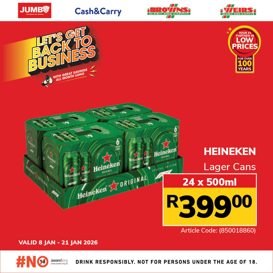 Jumbo Cash & Carry specials - 08/01/2026 - 21/01/2026. Page 1
