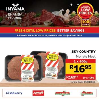 Jumbo Cash & Carry catalogue  - 15/01/2026 - 28/01/2026.