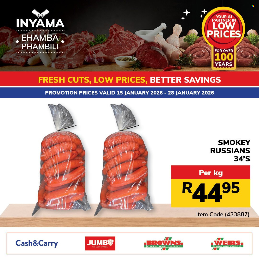 Jumbo Cash & Carry specials - 15/01/2026 - 28/01/2026. Page 3