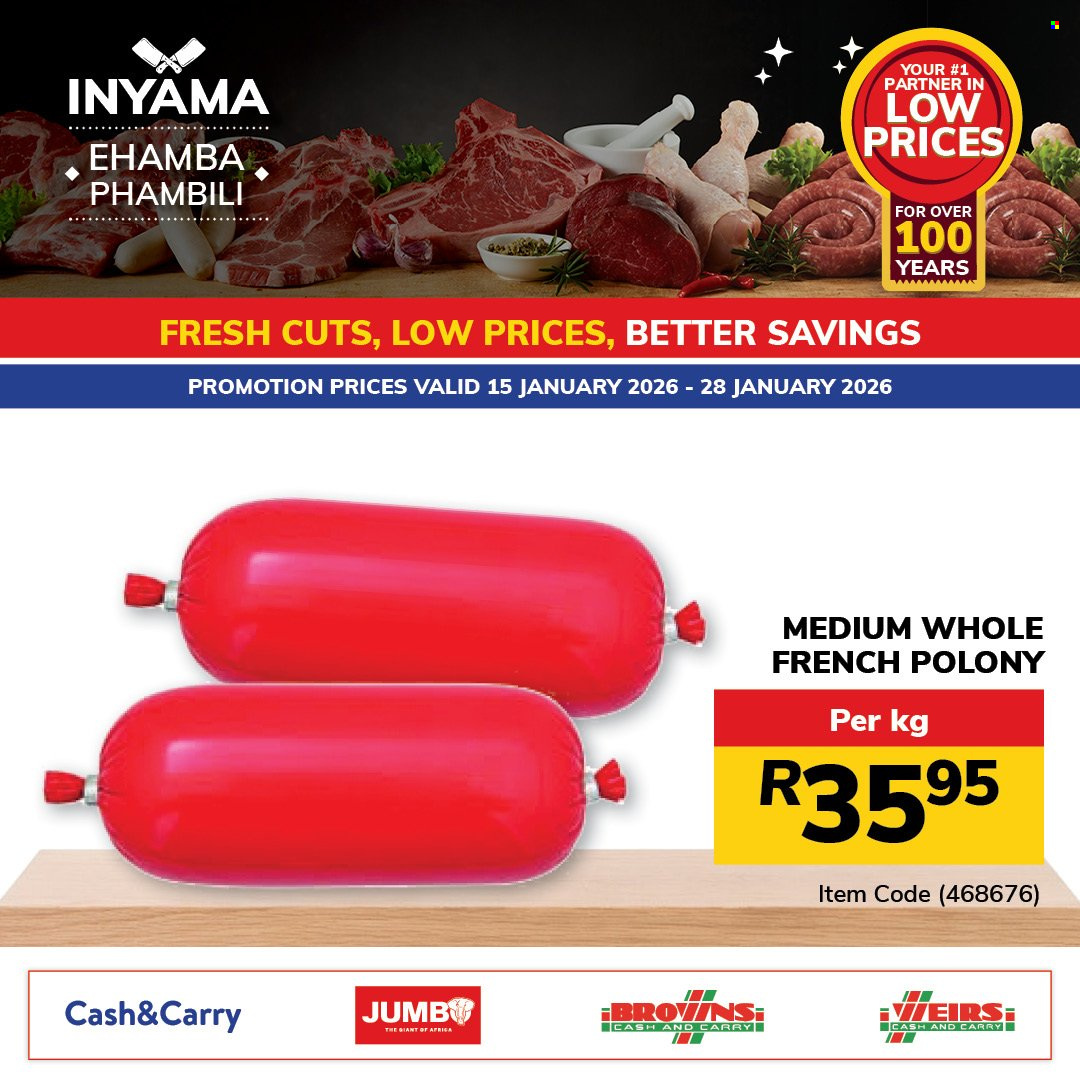 Jumbo Cash & Carry specials - 15/01/2026 - 28/01/2026. Page 5