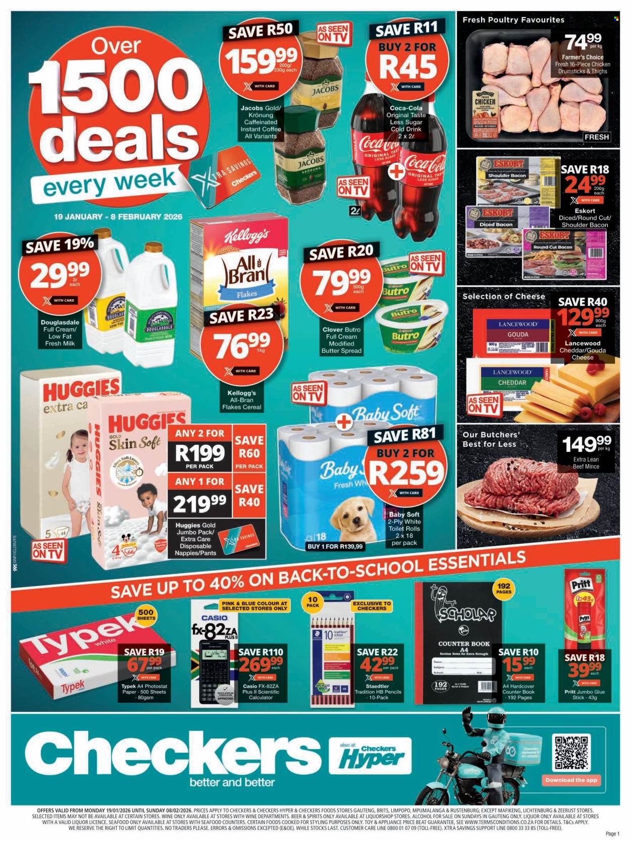 Checkers specials - 19/01/2026 - 08/02/2026. Page 1