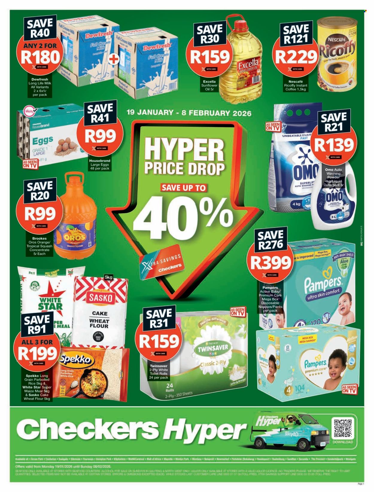 Checkers specials - 19/01/2026 - 08/02/2026. Page 1