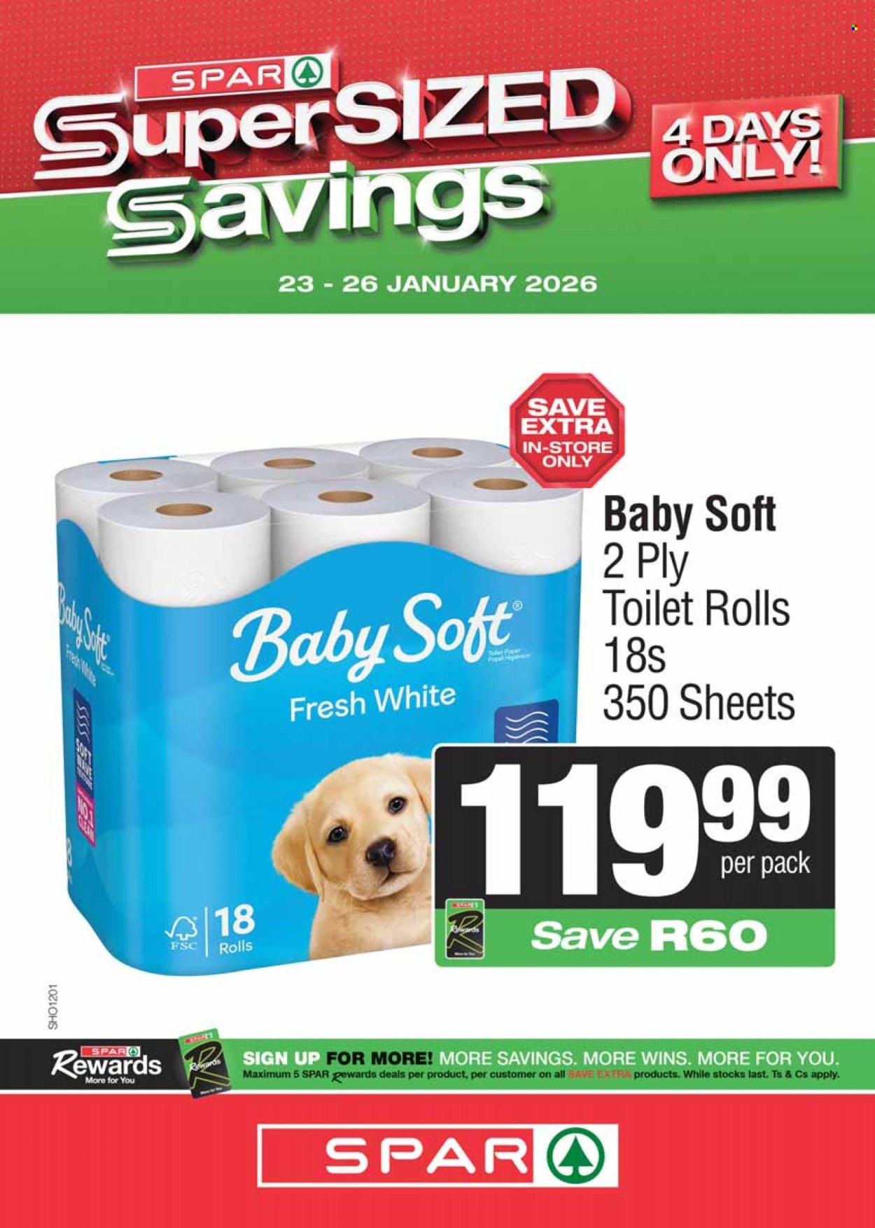 SPAR specials - 23/01/2026 - 26/01/2026. Page 1