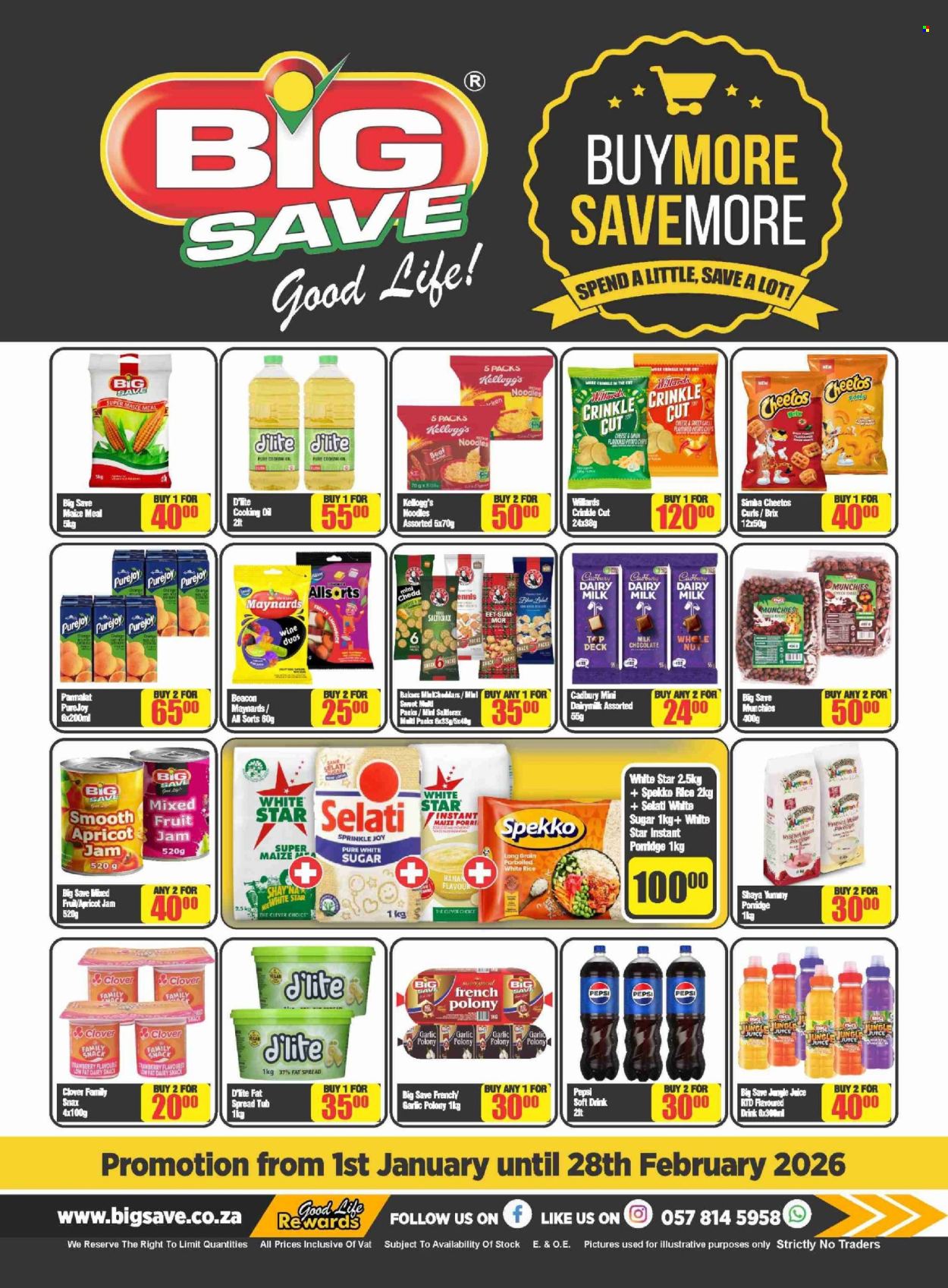 Big Save specials - 01/01/2026 - 28/02/2026. Page 1