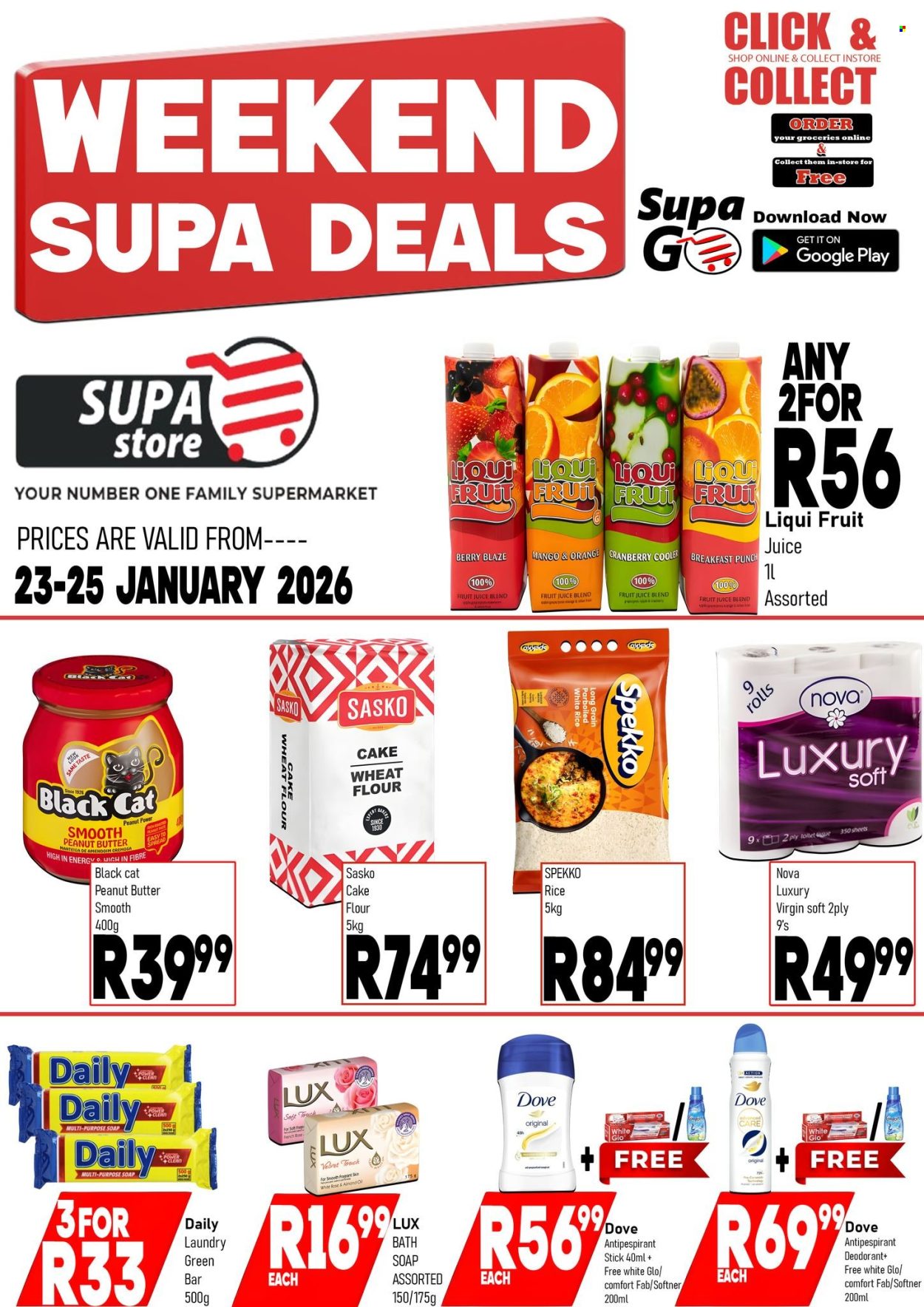 Supa Store specials - 23/01/2026 - 25/01/2026. Page 1