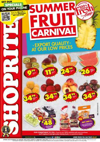 Shoprite catalogue  - 26/01/2026 - 08/02/2026.