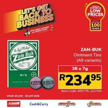 Jumbo Cash & Carry catalogue  - 15/01/2026 - 28/01/2026.